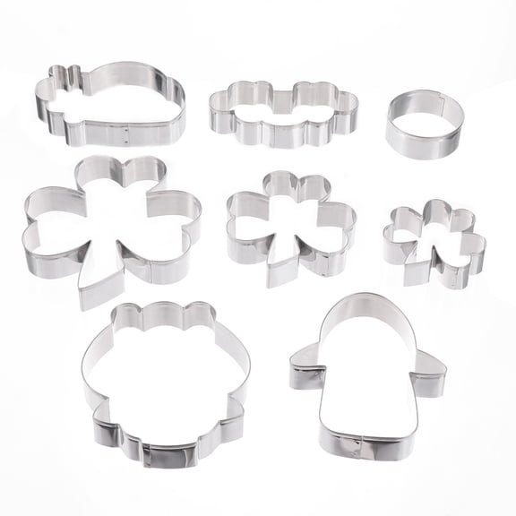 UPKOCH 8Pcs Baking Gadget Cookie Molds for Home Bakers Using Petal Paste in Projects