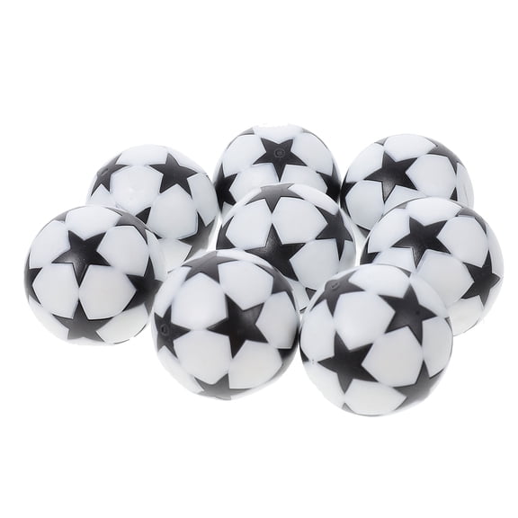 UPKOCH 8Pcs Table Football Accessories White Plastic for Friends