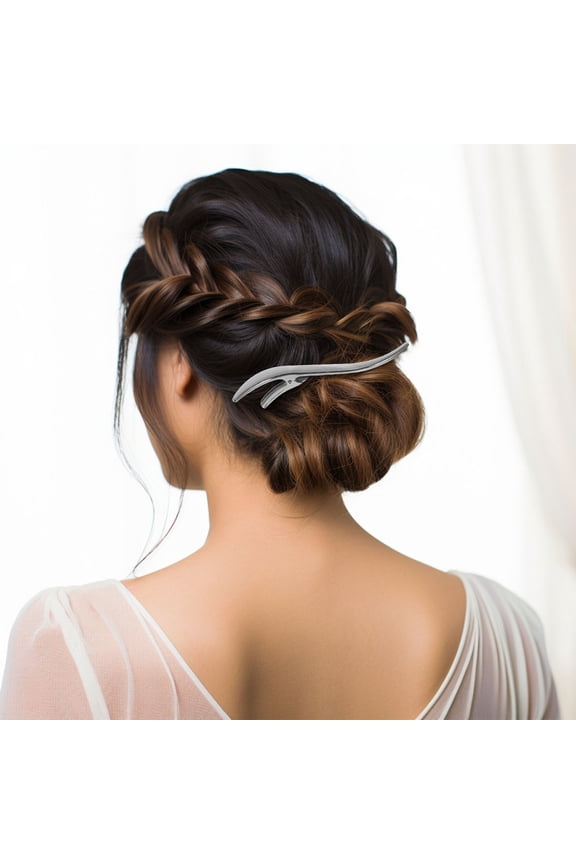 8pcs Hairpins for Styling Metal Rose Gold Hair Jewelry for Girls Elegant Decoration