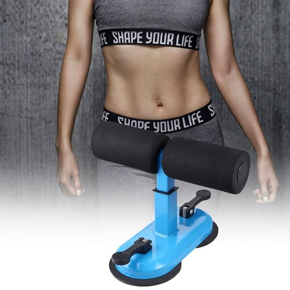 UPKOCH Abdominal Trainer Roller Disc Waist Fitness Equipment Blue Household Fitness 1Pack