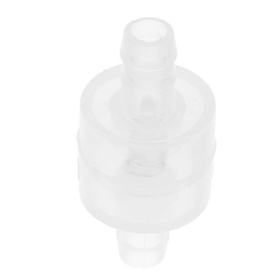 UPKOCH Aquarium Air Check Valve White Plastic One Way Valve for Air Pump Prevents Backflow
