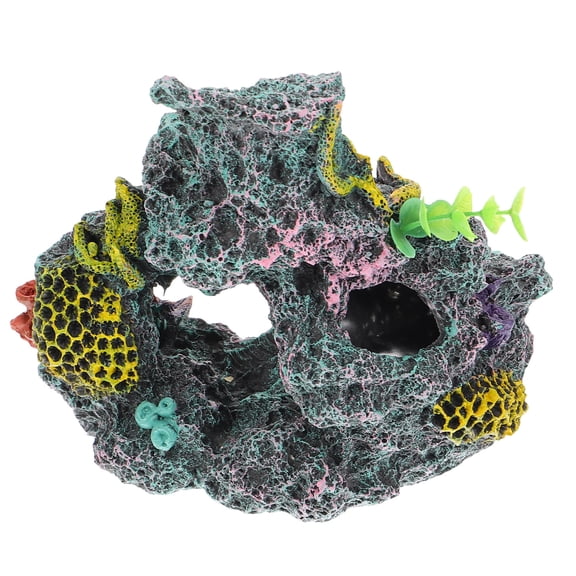 UPKOCH Aquarium Reef Decor Coral Reef Decoration Resin Break-resistant Underwater Theme 1 PCS