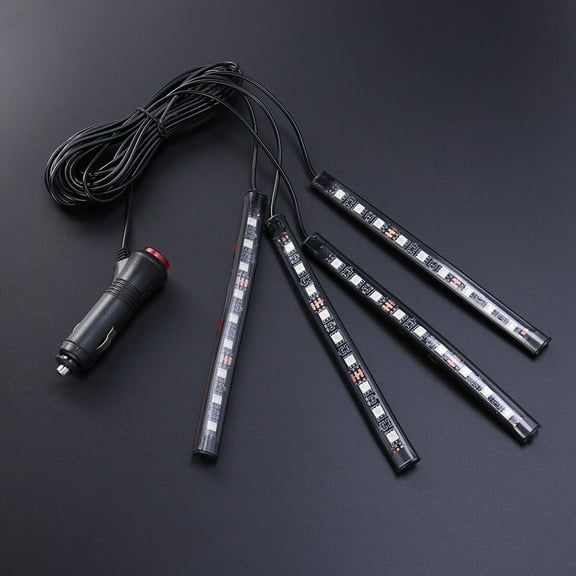 UPKOCH Atmosphere Lamps for Cars Interior Lights Lamp Red 1Set