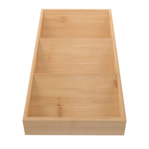 UPKOCH Bamboo Spice Racks for Countertops with Synthetic Material in Light Yellow 1Pcs 38.0X20.0X5.0In