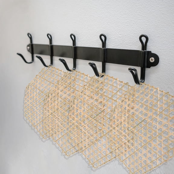 UPKOCH Bamboo Steaming Mat with Mesh Design for Home Use Yellow Color 5 Pieces