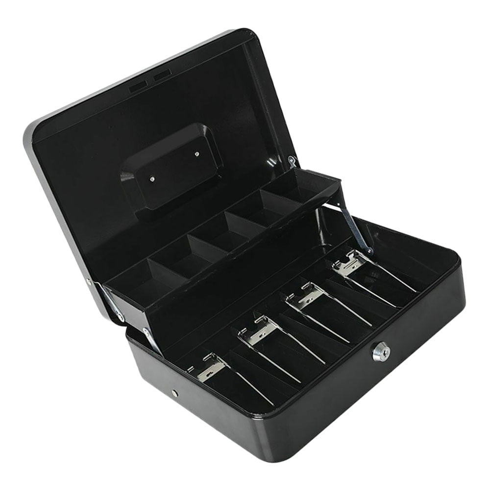 UPKOCH Black Cash Container with Multigrid Structure for Storage Made ...