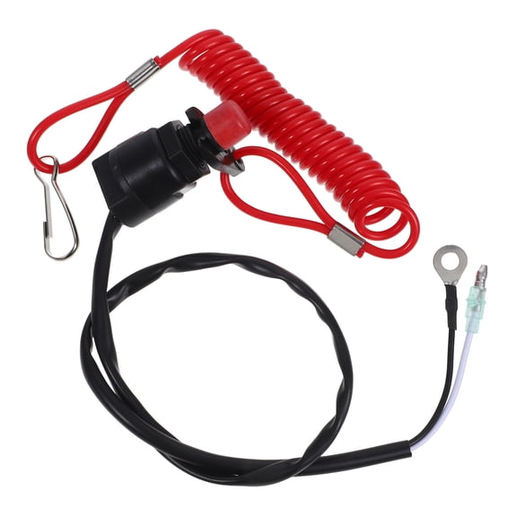UPKOCH Boat Engine Lanyard for Atv Emergency Safety Cord Easy Install Marine Stop Switch