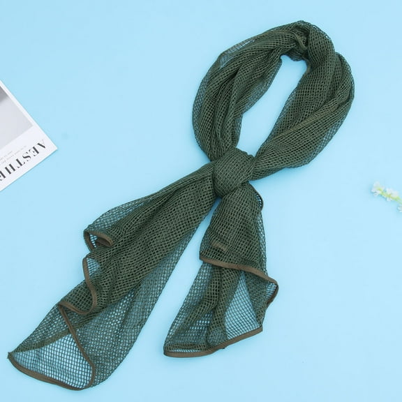 UPKOCH Camo Netting for Hunting Mesh Scarf Sand Protection Green 1Set