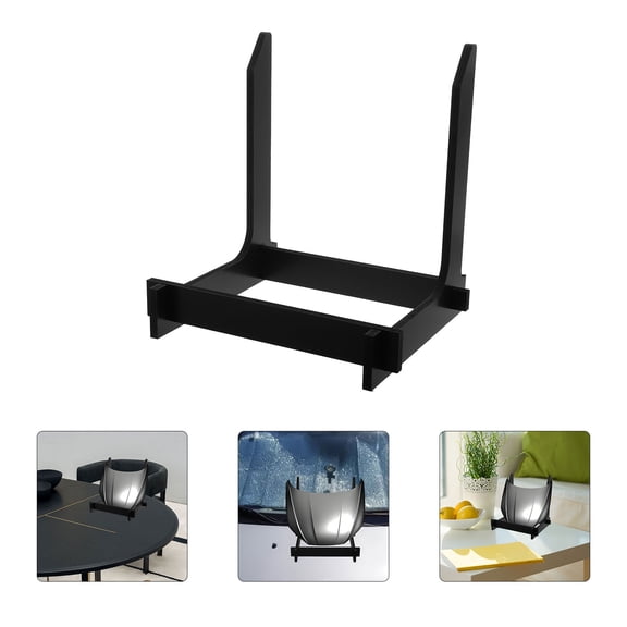 UPKOCH Car Vinyl Display Car Hood Model Display Stand Black PVC Stable Support For Storefront Displays 1Pcs