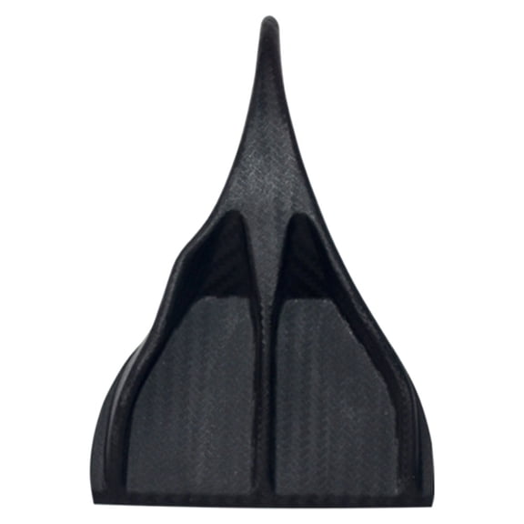 UPKOCH Car fin Roof Ornament Black Plastic Car Decor Wind Resistance 1Set