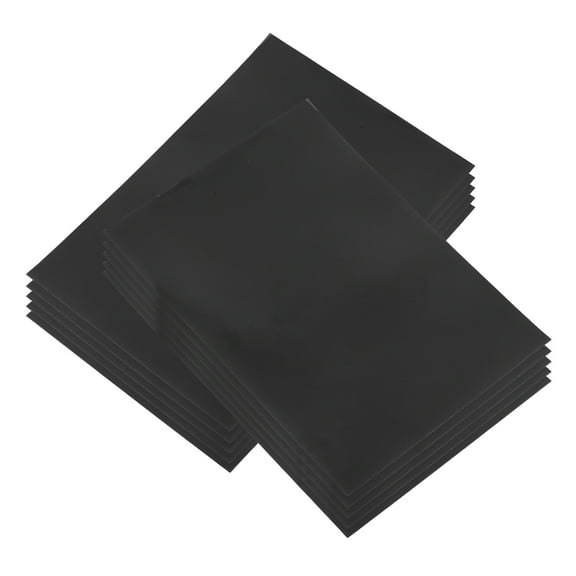 UPKOCH Storage Card Sleeve Black 50Pack 3.6X2.6X0.04In