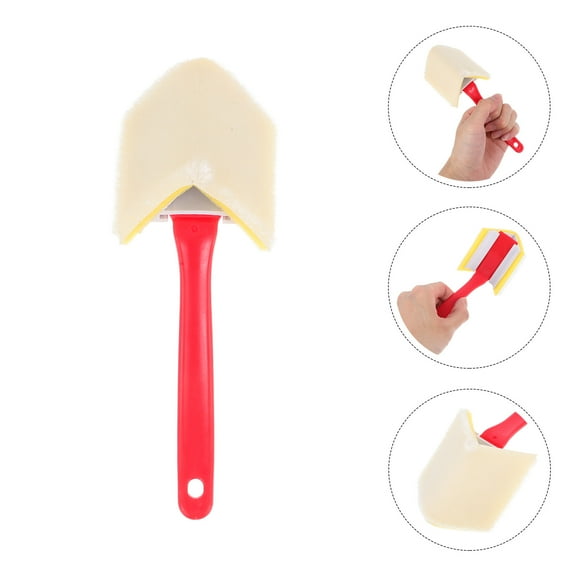 UPKOCH Ceiling Painting Brush Edge Paint Brush Plastic Wall Trimming Assorted Color 1Pack