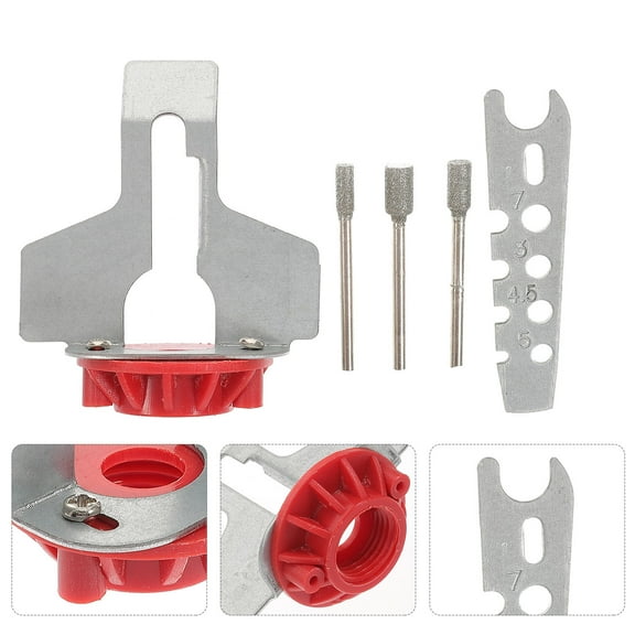 UPKOCH Chainsaw File Kit 1 Set Sharpening Attachment Blade Sharpener Electric Sharpener Hand Crank