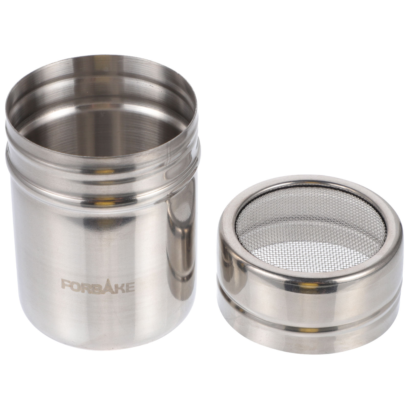 Shacker Powder UPKOCH Stainless Steel Spice Shaker Powder Can Silver 1Pack - Walmart.com