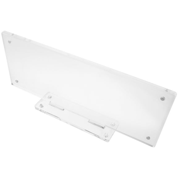 UPKOCH Simple Style Door Sign Sleek Design Acrylic Transparent 1Pcs