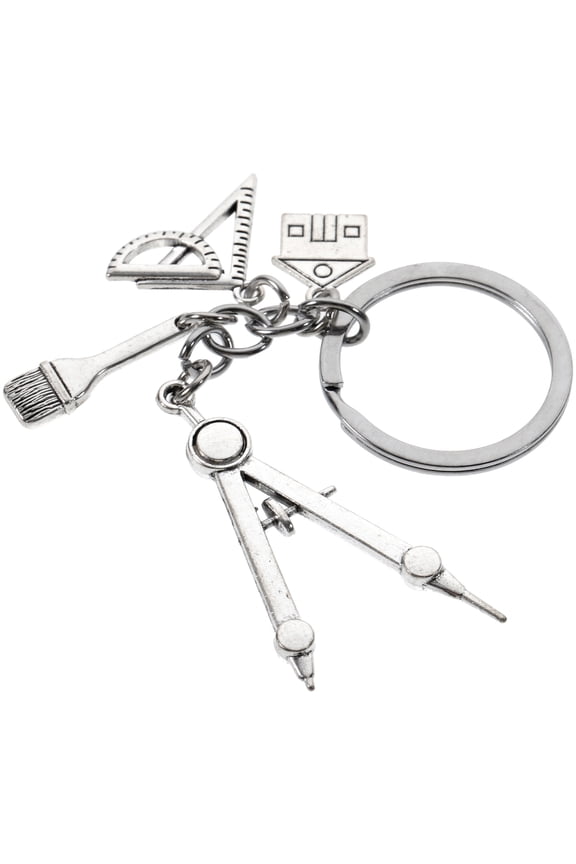 Decorative Keyring Engineer Keychain Zinc Alloy 1Set Decoration Special Occasions