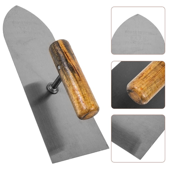 UPKOCH Drywall Smoothing Spatula for Plasterboard Trowel Wood Multi Wallboard Smoothing 1Pcs