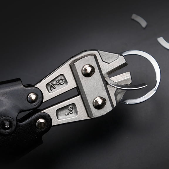 UPKOCH 1Pc Black Steel Rebar Cutter Hand Tool with for Repair Work