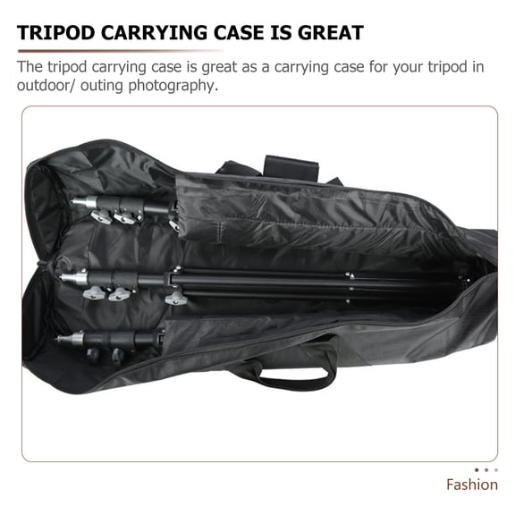 UPKOCH Durable Oxford Tripod Bag Tripod Storage Bag Black Waterproof Protection 1Set