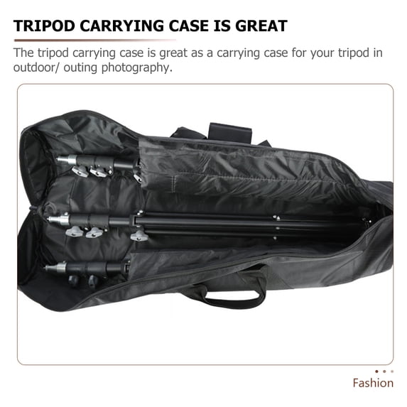 UPKOCH Durable Oxford Tripod Bag Tripod Storage Bag Black Waterproof Protection 1Set