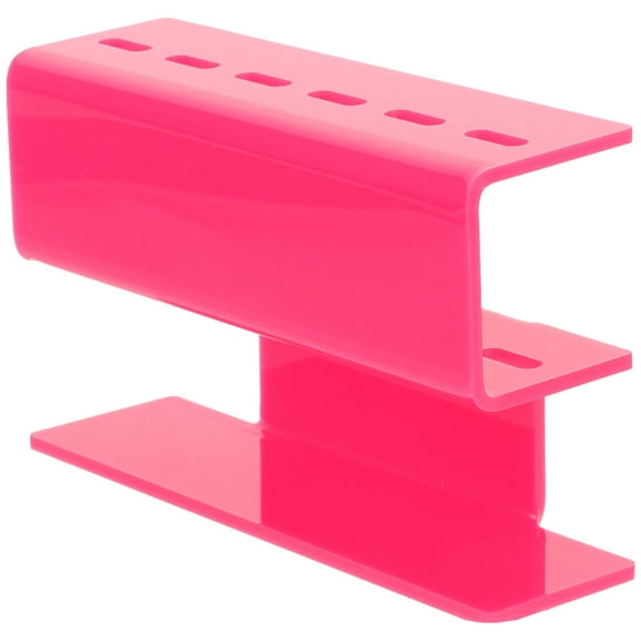 UPKOCH Eyelash Tweezers Storage Holder 1Pcs Acrylic Rectangular Shape for Workplace and Desktop Use
