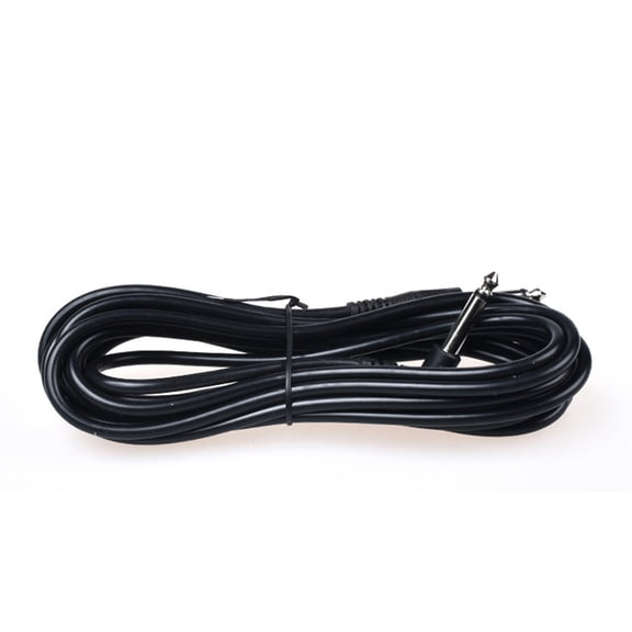 UPKOCH Guitar Patch Cable 1Set for Other Instruments in Black Plastic