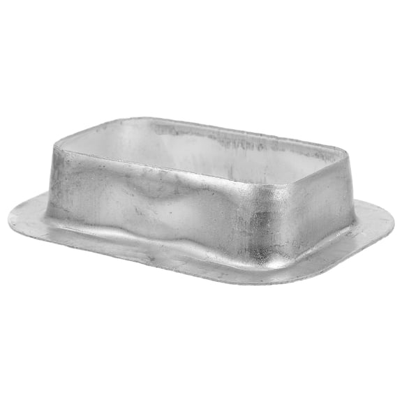 UPKOCH Gutter Outlet Part Silver Aluminium Alloy For Villa Drainage System 1Set