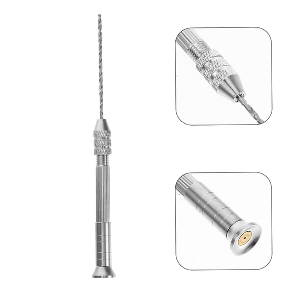 UPKOCH Hand Held Drill Micro Drill Bit Candle Crafting And Diy Projects 1 Set