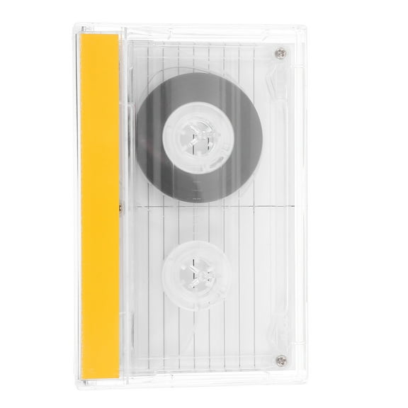 UPKOCH Handcraft Accessory Cassette Tape For Students Transparent Plastic 1Pcs
