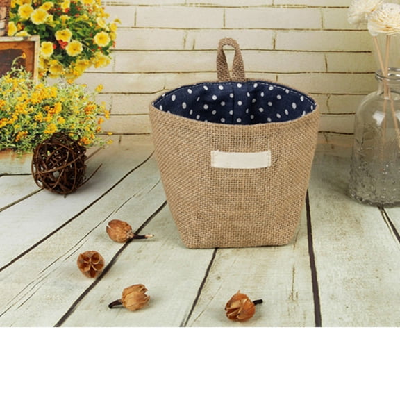 UPKOCH Hanging Baskets for Plants Jute Storage Pouch Pestresistant for Organizing Space 1Pcs