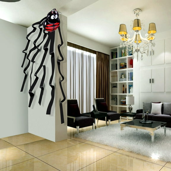 UPKOCH Hanging Spider Ceiling Decoration  House Decoration Black 1 Set