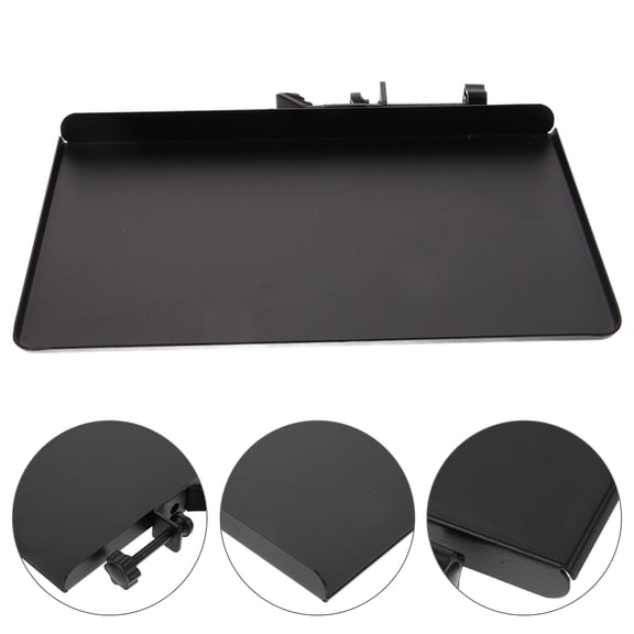 UPKOCH Iron Microphone Music Stand Tray 1Set for Live Streaming and Recording in Office and Classroom