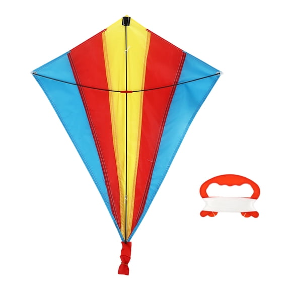 UPKOCH Kids Colorful Shaped Kites Easy to Fly with Long Tail for Outdoor Fun