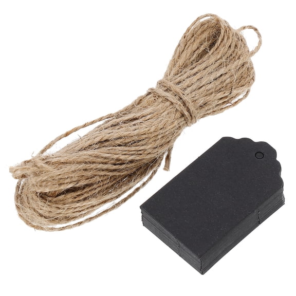 UPKOCH Kraft Paper Tags 1Set for Romantic Events 5X3CM