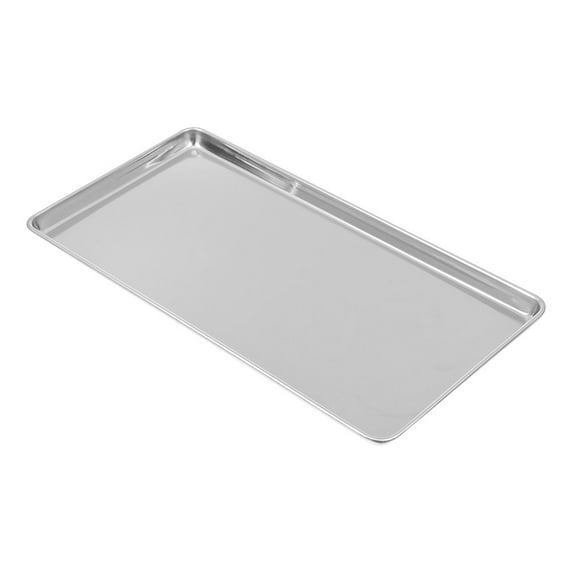 UPKOCH Large Rectangle Tray Stainless Steel for Family Gathering 1Pcs