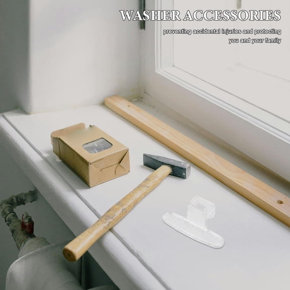 UPKOCH Laundry Machine Door Handle Replacement Handle Washing Machine Plastic 1Set Easy Operation for Home Use