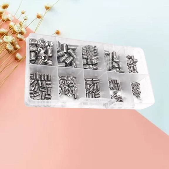 UPKOCH Machine Screw Assortment Kit 300Pcs for Diy and Professional Tasks