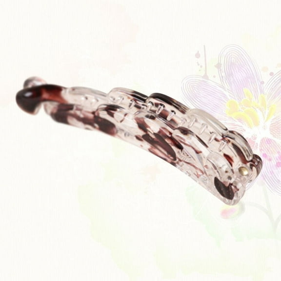 UPKOCH Matte Banana Hair Clips Banana Hair Clip Strong Tension Plastic 1Pcs