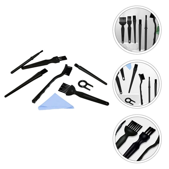 UPKOCH Mechanical Keyboard Puller Cleaning Brush Kit Static Cleanup Black