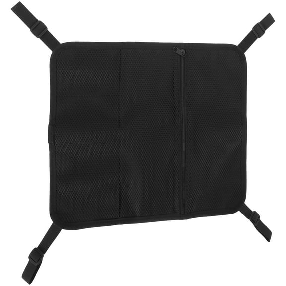UPKOCH Mesh Sundries Bag Paddleboard Deck Bag Foldable Black 1Pack