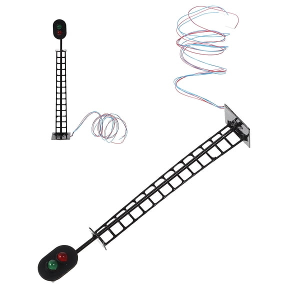 UPKOCH Model Railroad Lighting Railroad Light Model ABS Green 1Pack For School Projects