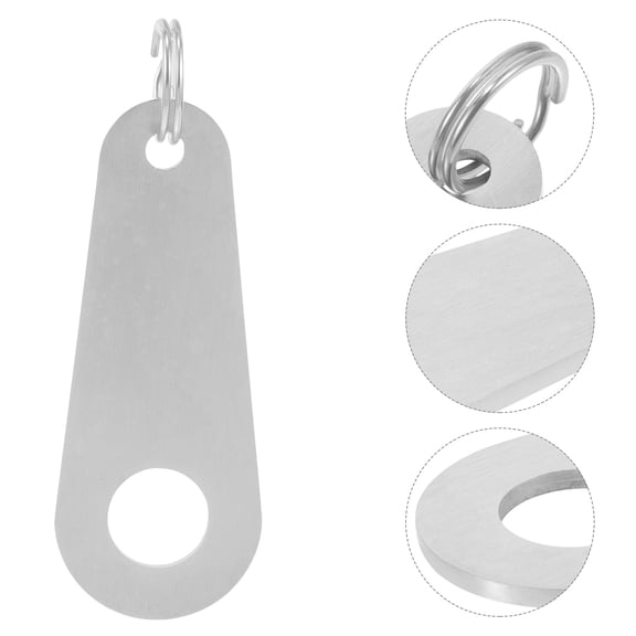 UPKOCH Silver Metal Bell Hanger for Motorcycle with Polished Drip Glue Design