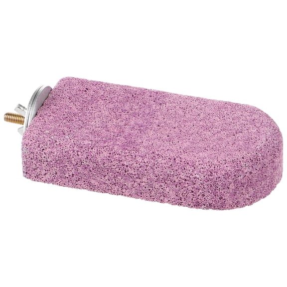 UPKOCH Bird Accessory Beak Grinder Violet Rectangular Chewing Toy 1Pack