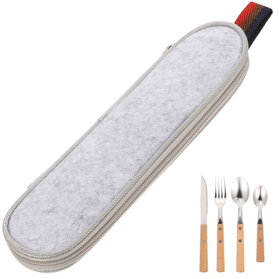 UPKOCH Picnic Cutlery Kit Assorted Color 1 Set 8.0X0.6X0.2in