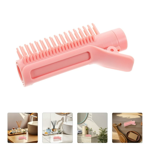 UPKOCH Pink Volumizing Hair Clips For Women 1Pcs Abs Material Root Lifting Fluffy Accessory