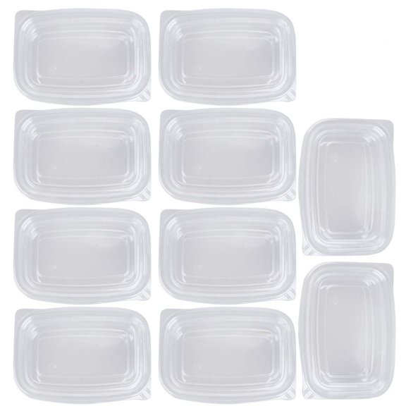 UPKOCH Portable Fruit Storage Case with Tight Seal for MessFree Use Great for Home or Shop 30pcs Transparent Plastic Boxes