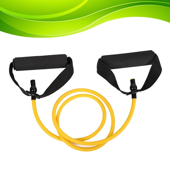 UPKOCH Premium Natural Material Yellow Resistance Band for Workout Stretch Training and Pilates