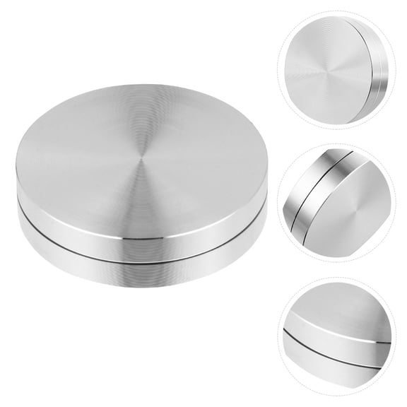 UPKOCH Professional Design Turntable for Dining Table Aluminium Alloy Tray 1Pack