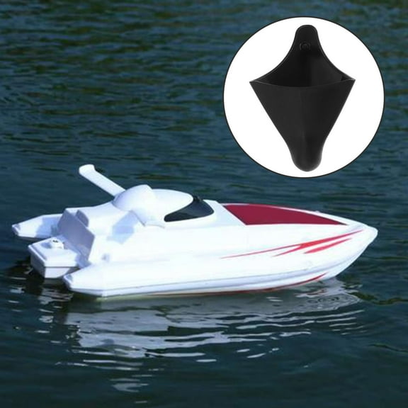UPKOCH Protection Boat Keel Guard Protector Black Plastic 1Set
