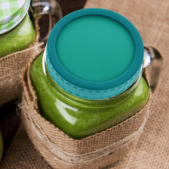 UPKOCH Reusable Silicone Lids Jar Lid Set